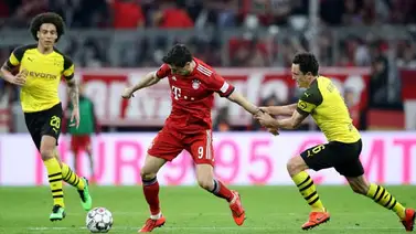 El Bayern golea al Dortmund con doblete de Lewandowski El Bayern golea al Dortmund con doblete de Lewandowski