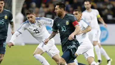 Argentina logra empate frente a Uruguay en amistoso Argentina logra empate frente a Uruguay en amistoso