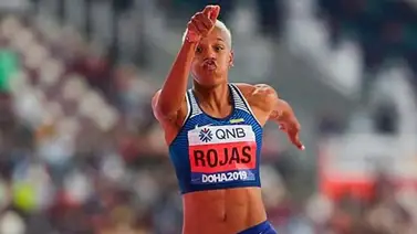 Yulimar Rojas brincó de la emoción por su Meridiano de Oro Yulimar Rojas brincó de la emoción por su Meridiano de Oro