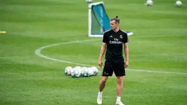 Bale se suma al grupo junto al resto de internacionales Bale se suma al grupo junto al resto de internacionales