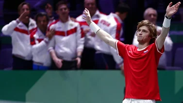 Rublev pone a Rusia con un pié en la final