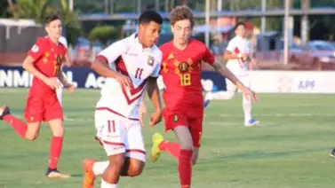 Vinotinto Sub-15 pierde ante Bélgica en el Sudamericano Vinotinto Sub-15 pierde ante Bélgica en el Sudamericano