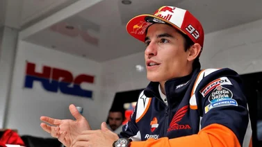 Marc Márquez se muestra contento tras operación de hombro