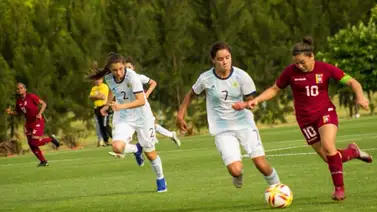 Vinotinto femenina sub 17 iguala con Argentina Vinotinto femenina sub 17 iguala con Argentina