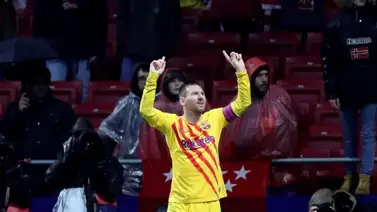 Messi vuelve a sentenciar al Atlético Messi vuelve a sentenciar al Atlético