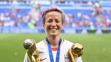 Megan Rapinoe gana el Balón de Oro femenino Megan Rapinoe gana el Balón de Oro femenino