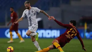 Inter y Roma se miden con Conte como protagonista Inter y Roma se miden con Conte como protagonista