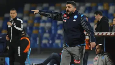 Gattuso: Afrontaremos al Barcelona sin miedo Gattuso: Afrontaremos al Barcelona sin miedo