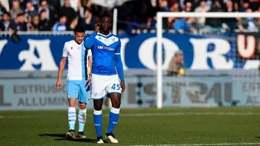 Interrumpido el Brescia-Lazio por cánticos contra Balotelli Interrumpido el Brescia-Lazio por cánticos contra Balotelli