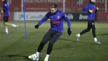 Atlético retorna al trabajo tras la Supercopa Atlético retorna al trabajo tras la Supercopa