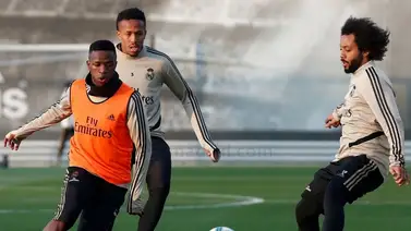 Real Madrid ya entrena y piensa en el Sevilla Real Madrid ya entrena y piensa en el Sevilla