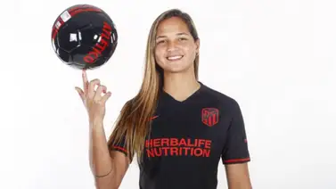 Deyna Castellanos estuvo en el empate del Atlético ante el Sevilla Deyna Castellanos estuvo en el empate del Atlético ante el Sevilla