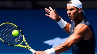 Nadal entrena y se encuentra listo para hacer historia