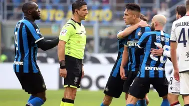 El Inter tropieza con el Cagliari y Lautaro es expulsado El Inter tropieza con el Cagliari y Lautaro es expulsado