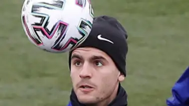 Morata vuelve a pisar el césped luego de su lesión Morata vuelve a pisar el césped luego de su lesión