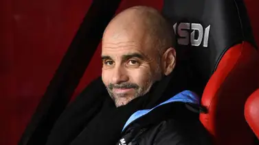 Guardiola ironiza su salida si quedan eliminados frente al Madrid Guardiola ironiza su salida si quedan eliminados frente al Madrid