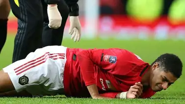 Rashford se perderá varios meses por lesión Rashford se perderá varios meses por lesión