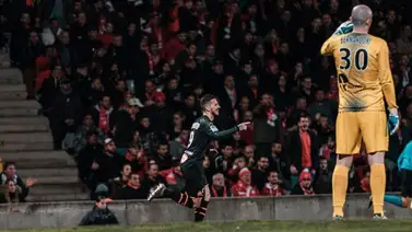 Hat-trick de Benedetto consolida al Marsella Hat-trick de Benedetto consolida al Marsella