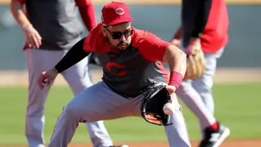 Eugenio Suárez se prepara para el Opening Day Eugenio Suárez se prepara para el Opening Day