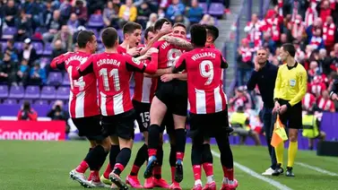Un Athletic efectivo frustra el trabajo del Real Valladolid Un Athletic efectivo frustra el trabajo del Real Valladolid