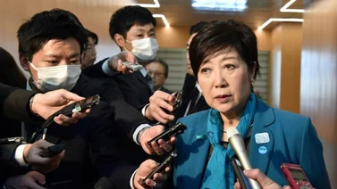 Gobernadora de Tokio aliviada tras el aplazamiento de los JJOO