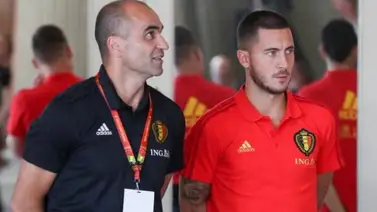 Martínez augura un pronto regreso de Hazard Martínez augura un pronto regreso de Hazard