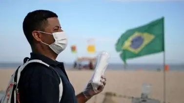 Brasil suma 165 muertes por COVID-19