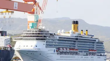 Crucero italiano en Japón llega a los 91 contagios por COVID-19
