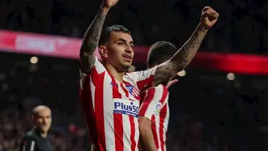 Correa: Mi gol favorito con el Atlético es el último del Calderón Correa: Mi gol favorito con el Atlético es el último del Calderón