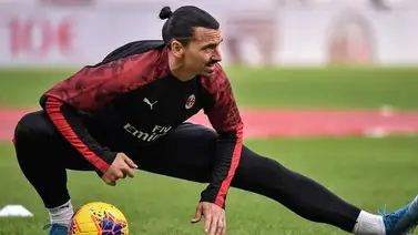 Ibrahimovic sufre lesión en el sóleo Ibrahimovic sufre lesión en el sóleo