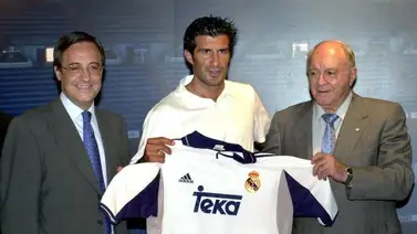 Figo aún se siente feliz de su fichaje por el Real Madrid Figo aún se siente feliz de su fichaje por el Real Madrid