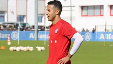 Thiago Alcántara regresa a los entrenamientos Thiago Alcántara regresa a los entrenamientos