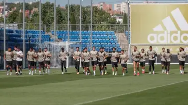 El Real Madrid vuelve a entrenarse de forma suave El Real Madrid vuelve a entrenarse de forma suave