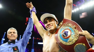 El campeón mundial Navarrete anuncia estar listo para saltar al peso pluma