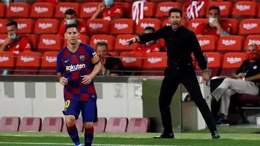 Simeone: El equipo jugó el partido que se habló y se entrenó Simeone: El equipo jugó el partido que se habló y se entrenó