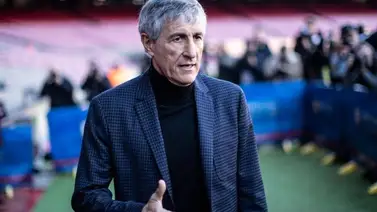 Setién dice que confía "cada vez menos" en el VAR Setién dice que confía "cada vez menos" en el VAR