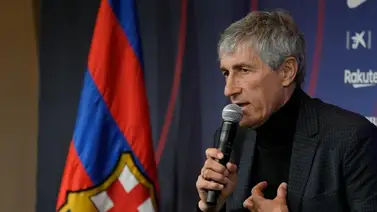 Setién: Desde el club están contentos con el trabajo que hacemos Setién: Desde el club están contentos con el trabajo que hacemos