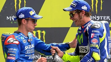 Viñales y Rossi felices de poder empezar a competir