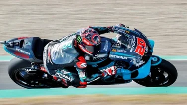Quartararo de récord y "pole" en España