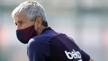 Setien está en la cuerda floja con el Barcelona Setien está en la cuerda floja con el Barcelona