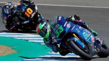 Bastianini vence por primera vez con triplete italiano Bastianini vence por primera vez con triplete italiano