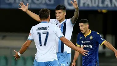 Triplete de Immobile comanda goleada del Lazio Triplete de Immobile comanda goleada del Lazio