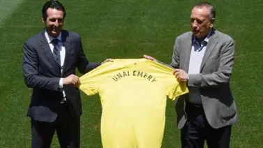 Emery: " Los sueños son libres y sueño con un título con el Villarreal" Emery: " Los sueños son libres y sueño con un título con el Villarreal"