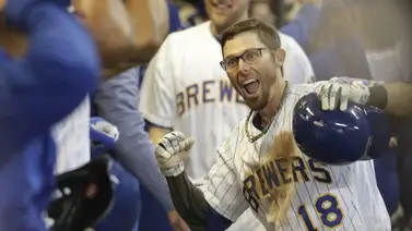 Eric Sogard produce la carrera del triunfo de Cerveceros Eric Sogard produce la carrera del triunfo de Cerveceros