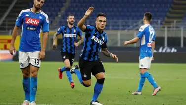 VIDEO: Inter supera a Napoli con un golazo de Lautaro VIDEO: Inter supera a Napoli con un golazo de Lautaro