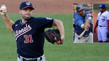 VIDEO: Scherzer ponchó a Vladimir padre y a Vladimir hijo