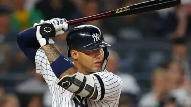 FOTO: Gleyber Torres duplicó después de pasar el susto FOTO: Gleyber Torres duplicó después de pasar el susto