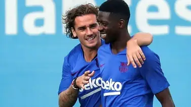 Dembélé y Griezmann aceleran en su recuperación Dembélé y Griezmann aceleran en su recuperación