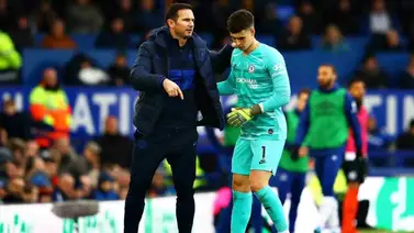 Lampard deja a Kepa fuera de la final de la FA Cup Lampard deja a Kepa fuera de la final de la FA Cup