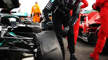 Gomas más blandas en Silverstone tras pinchazos de Hamilton, Bottas y Sainz Gomas más blandas en Silverstone tras pinchazos de Hamilton, Bottas y Sainz
